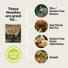 Load image into Gallery viewer, Vietnamese Brown Rice Noodles with Seaweed - Pack of 6 - 24 servings