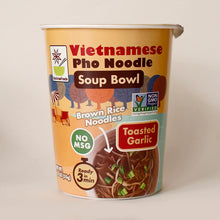 Load image into Gallery viewer, Vietnamese Pho Noodle Soup Bowl Toasted Garlic - Pack of 6