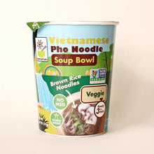 Load image into Gallery viewer, Vietnamese Pho Noodle Soup Bowl Veggie - Pack of 6