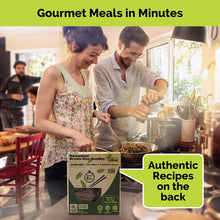 Load image into Gallery viewer, Vietnamese Brown Rice Noodles with Seaweed - Pack of 6 - 24 servings