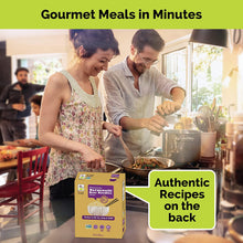 Load image into Gallery viewer, Rice Noodles, Gluten Free Noodles, Wide Rice Noodles, Rice Noodles Pad Thai, Pho Noodles Vietnamese, Instant Rice Noodles, Non-GMO, Star Anise Foods (21 servings)