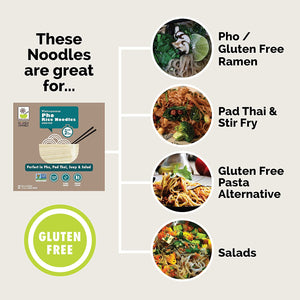 Rice Noodles, Vermicelli Rice Noodles, Gluten Free Noodles, Vietnamese Rice Noodles, Instant Rice Noodles, Non-GMO, Star Anise Foods (21 servings)