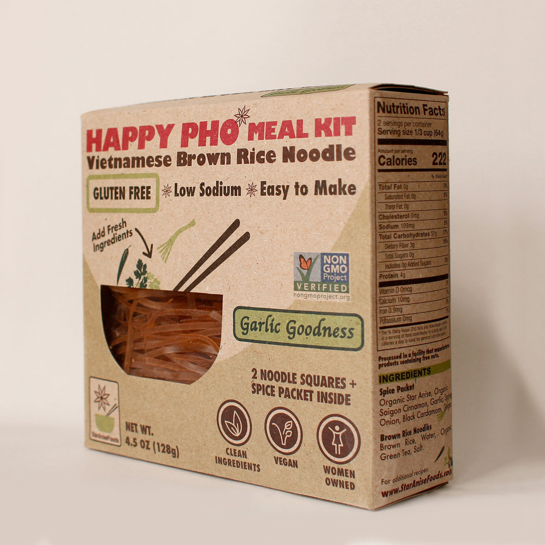 HAPPY PHO Garlic Goodness Meal Kit - Pack of 6