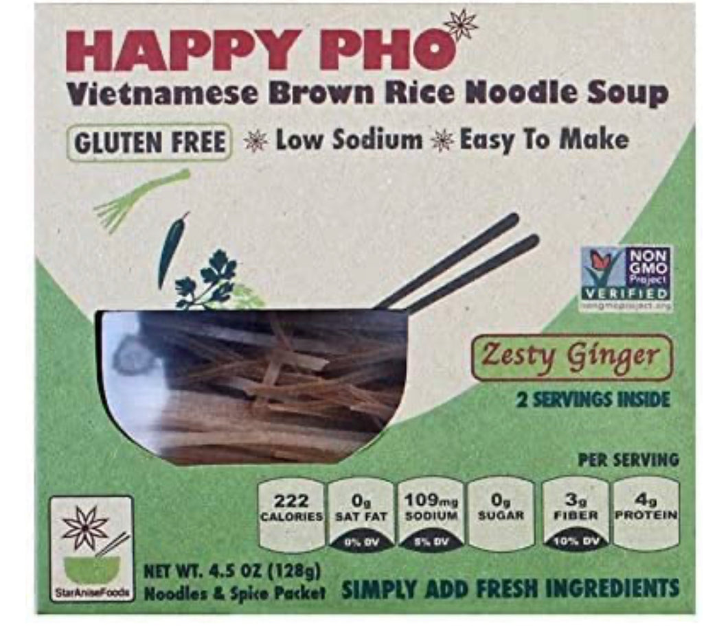 HAPPY PHO Zesty Ginger Meal Kit - Pack of 6